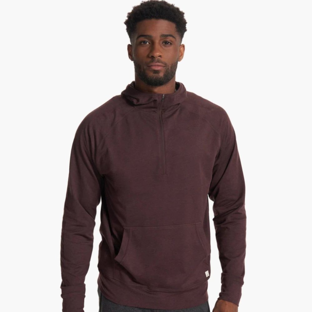 Vuori Men's L Ponto Performance Half Zip Hoodie - NWT